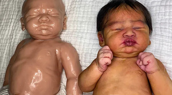 Custom  Silicone Doll Painting and Hair (Blank Doll Required)